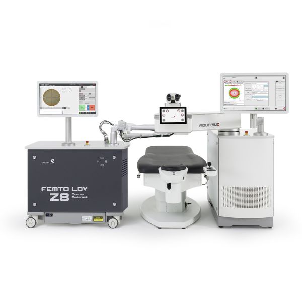 Seamless workflow integration - Combine the FEMTO LDV Z8 with any excimer laser on the market.