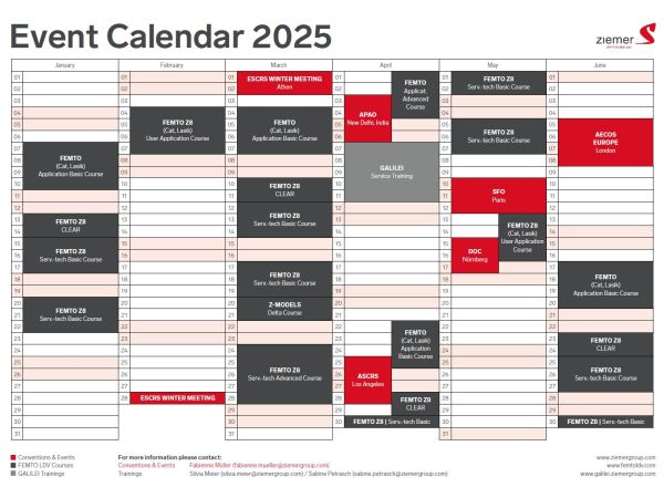 Ziemer Veranstaltungskalender 2025
